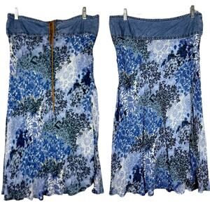 Vintage Y2K 90's Fairycore Fairy Grunge Drapey Bias Cut Tie Waist Midi Skirt 10